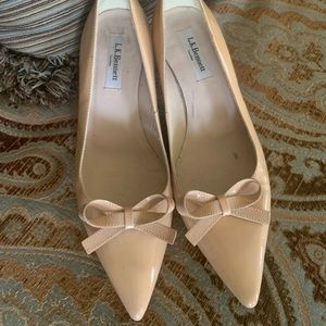 LK Bennet Nude Pumps